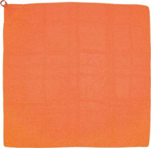 ループ付カラースカーフ ミニ オレンジ
